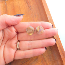 Load image into Gallery viewer, Sophie Studs - Shimmering Taupe