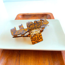 Load image into Gallery viewer, Catherine Hair Claw - Amber Dot