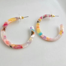 Load image into Gallery viewer, Camy Hoops - Mosaic