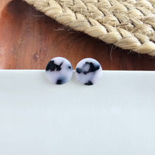 Load image into Gallery viewer, Sophie Studs - Snow Tortoise
