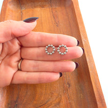 Load image into Gallery viewer, Luxe Bianca Studs - Silver
