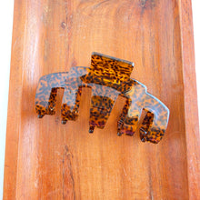 Load image into Gallery viewer, Catherine Hair Claw - Amber Dot