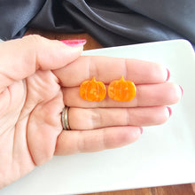 Load image into Gallery viewer, Pumpkin Patch Studs - Orange
