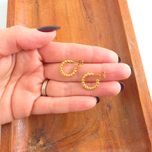 Load image into Gallery viewer, Luxe Bridget Hoops - Gold