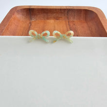 Load image into Gallery viewer, Bowie Studs - Champagne Mint