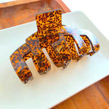 Load image into Gallery viewer, Catherine Hair Claw - Amber Dot
