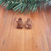 Load image into Gallery viewer, Gingerbread Studs - Brown Shimmer
