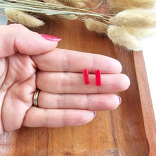 Load image into Gallery viewer, Mini Bella Studs - Scarlet
