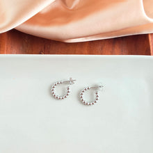 Load image into Gallery viewer, Luxe Bridget Hoops - Silver