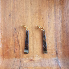 Load image into Gallery viewer, Blair Earrings - Coffee Shimmer
