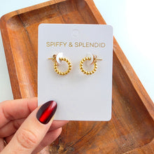 Load image into Gallery viewer, Luxe Bridget Hoops - Gold