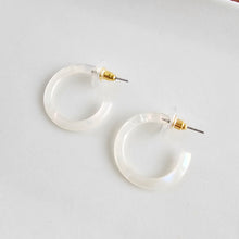 Load image into Gallery viewer, Cam Mini Hoops - Opalite