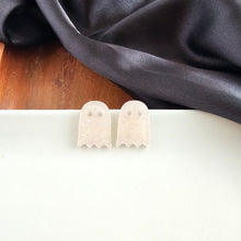 Load image into Gallery viewer, Ghost Studs - Light Pink Shimmer
