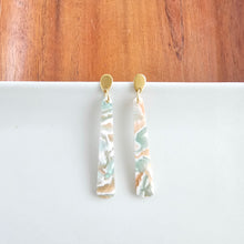 Load image into Gallery viewer, Blair Earrings - Creamsicle Mint