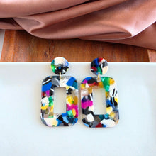 Load image into Gallery viewer, Margot Earrings - Moody Mosaic