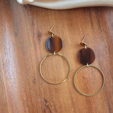 Load image into Gallery viewer, Sadie Earrings - Walnut
