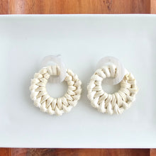 Load image into Gallery viewer, Calypso Earrings - Light Rattan