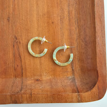 Load image into Gallery viewer, Cam Mini Hoops - Champagne Mint