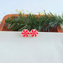 Load image into Gallery viewer, Peppermint Studs