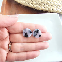 Load image into Gallery viewer, Sophie Studs - Snow Tortoise
