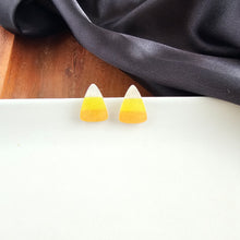 Load image into Gallery viewer, Candy Corn Studs
