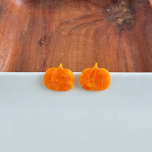 Load image into Gallery viewer, Pumpkin Patch Studs - Orange
