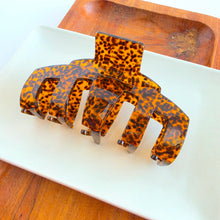 Load image into Gallery viewer, Catherine Hair Claw - Amber Dot