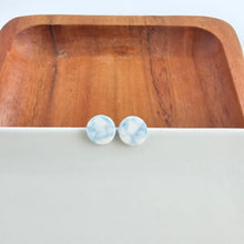 Load image into Gallery viewer, Gia Studs - Saltwater Blue