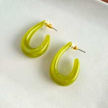 Load image into Gallery viewer, Julie Hoops - Olive Green