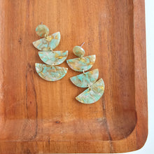 Load image into Gallery viewer, Kennedy Earrings - Champagne Mint