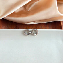 Load image into Gallery viewer, Luxe Bianca Studs - Silver