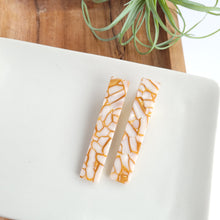 Load image into Gallery viewer, Eleanor Hair Clips- Pumpkin Spice
