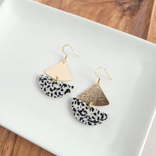 Load image into Gallery viewer, Ava Earrings - Black Dot
