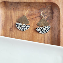 Load image into Gallery viewer, Ava Earrings - Black Dot