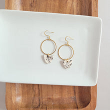 Load image into Gallery viewer, Iris Earrings - Marble
