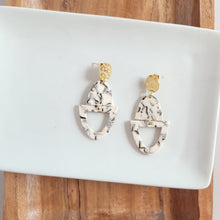 Load image into Gallery viewer, Athena Earrings - Marble