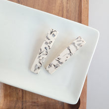 Load image into Gallery viewer, Eleanor Hair Clips - Marble
