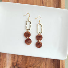 Load image into Gallery viewer, Holly Earrings - Brown Shimmer
