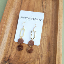 Load image into Gallery viewer, Holly Earrings - Brown Shimmer