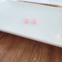 Load image into Gallery viewer, Hand Drawn Heart Studs - Pink
