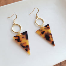 Load image into Gallery viewer, Olivia Earrings - Tortoise
