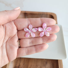Load image into Gallery viewer, Blossom Studs - Bubblegum Pink
