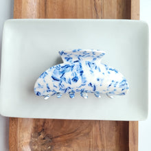 Load image into Gallery viewer, Candace Hair Claw - Greek Goddess Blue
