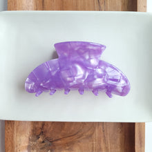 Load image into Gallery viewer, Candace Hair Claw - Purple