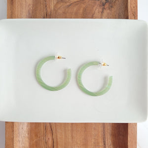 Camy Hoops - Sage