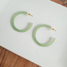 Load image into Gallery viewer, Camy Hoops - Sage
