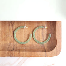 Load image into Gallery viewer, Camy Hoops - Sage
