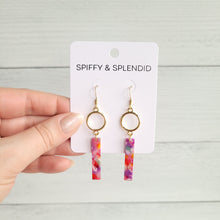 Load image into Gallery viewer, Isabella Earrings - Paradise Pink