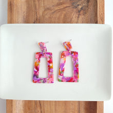 Load image into Gallery viewer, Avery Earrings - Paradise Pink