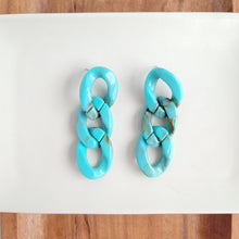 Load image into Gallery viewer, Brooklyn Earrings - Turquoise